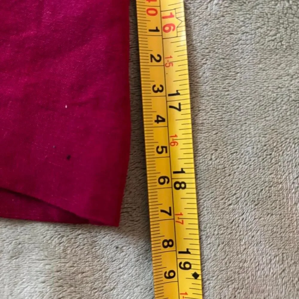 Kookai Women's Red and Burgundy Skirt